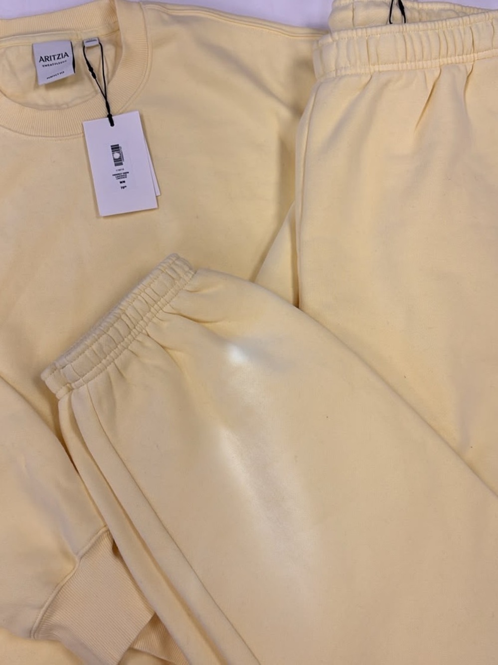 NWT aritzia lemonade set